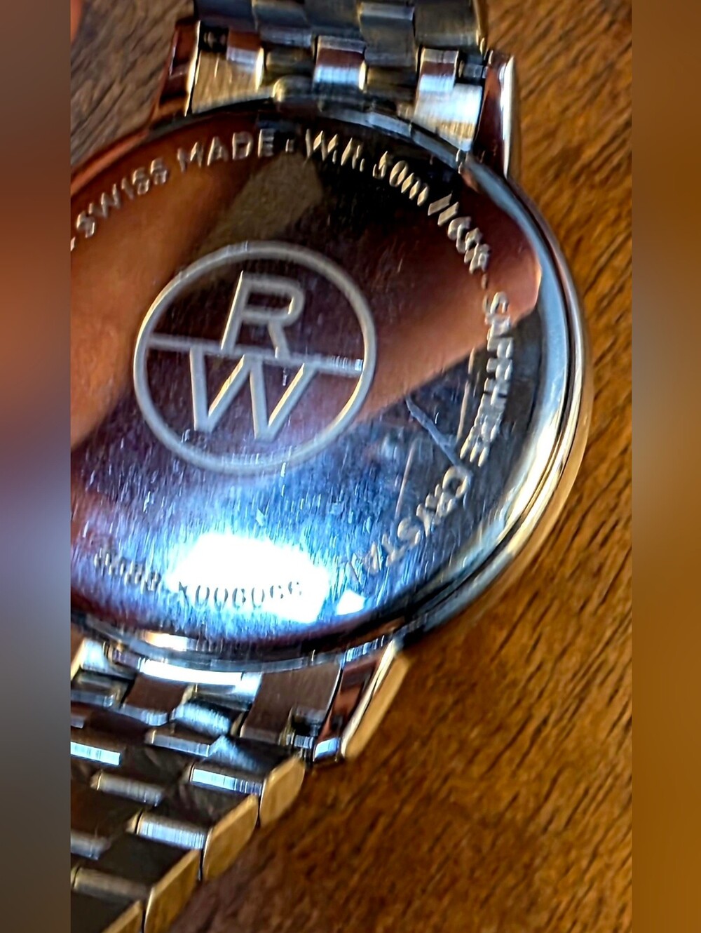 Raymond Weil Tocatta Nen's Classic Stainless Steel Watch - Black Dial - Picture 9 of 9